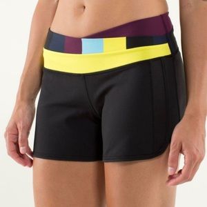 Lululemon Black Astro Shorts - 6